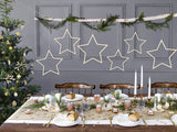 Hanging decorations Stars mix (1 pkt / 3 pc.)