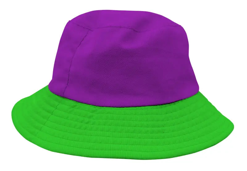 Hinkhatt Colorblock Lila/Grön - Hatt