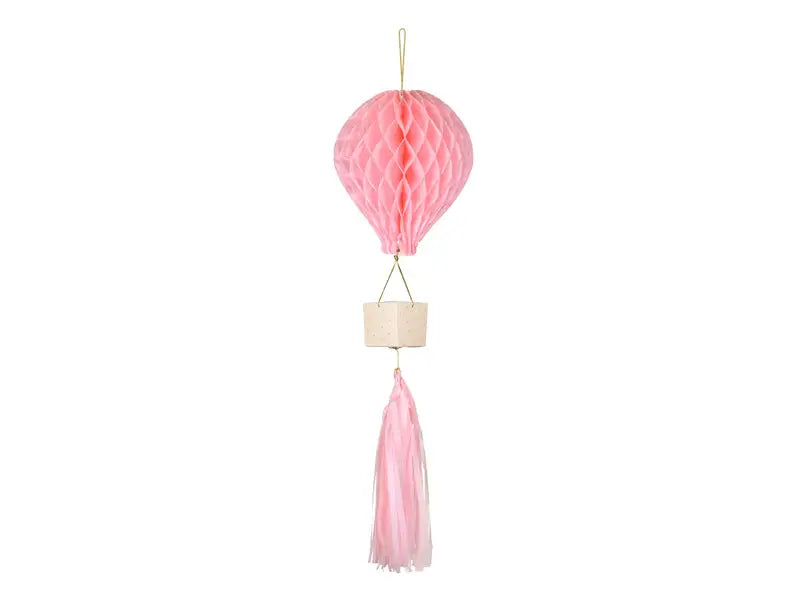 Honeycomb Ballong rosa