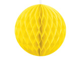 Honeycomb Ball gul 10 cm 10-pack