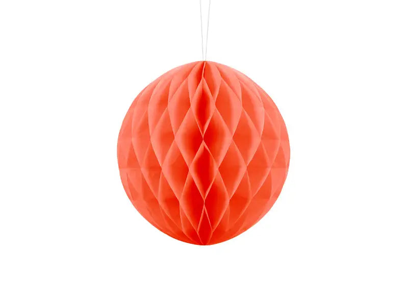 Honeycomb Ball orange 20 cm 10-pack