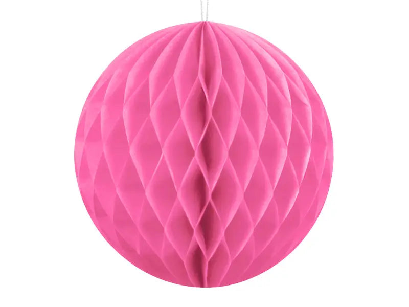 Honeycomb Ball rosa 10 cm 10-pack