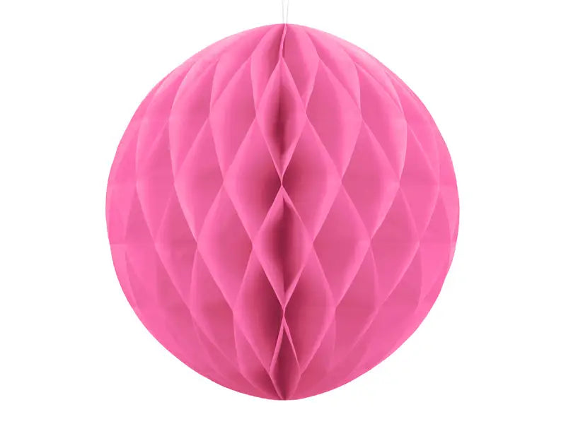 Honeycomb Ball rosa 20 cm 10-pack