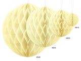 Honeycomb Ball strå 10 cm 10-pack