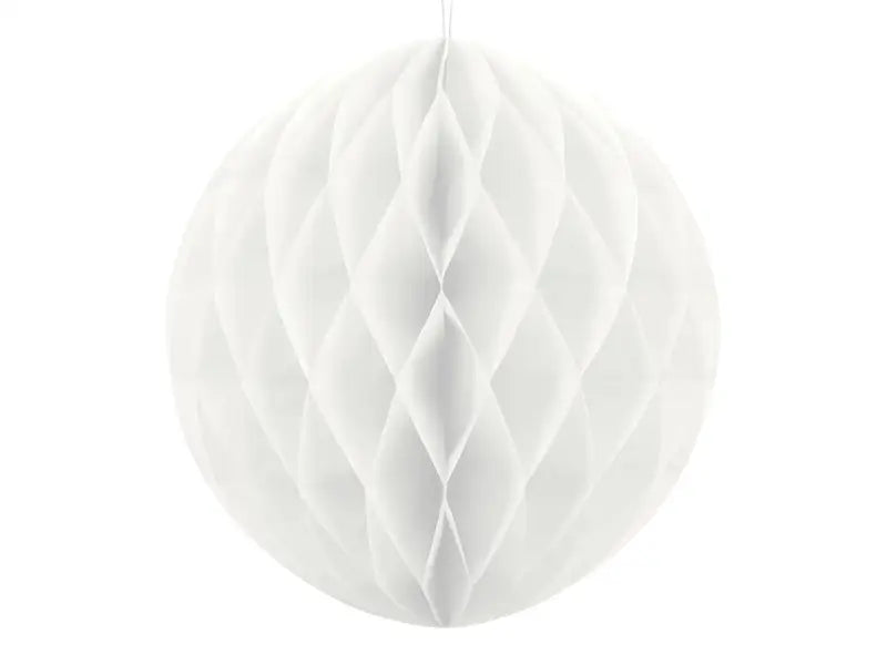 Honeycomb Ball vit 40 cm 10-pack