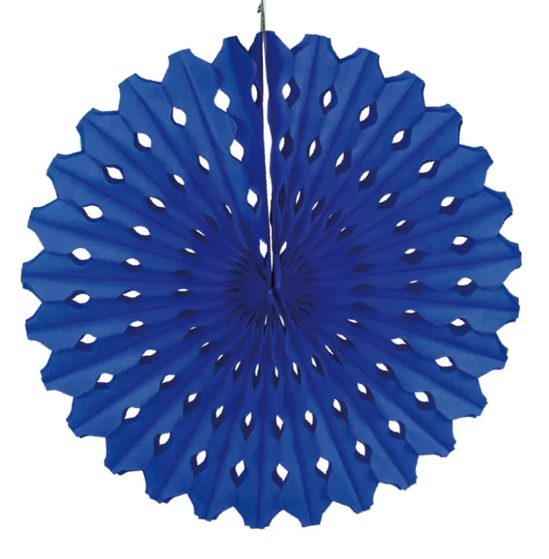 Honeycomb Fan Blue - 45cm - Honeycombs