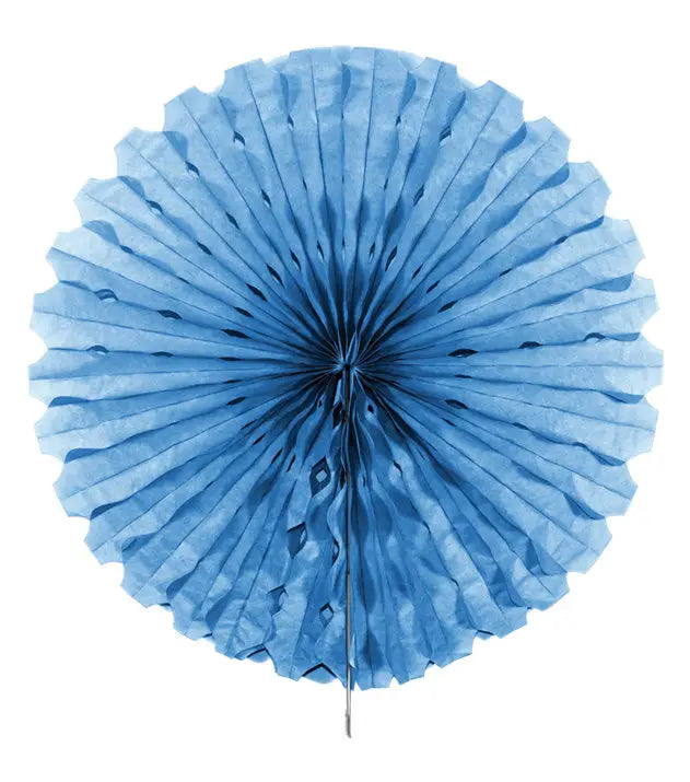 Honeycomb Fan Baby Blue - 45 cm - Honeycombs