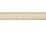 Jute tape with lace 5x500cm