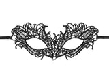 Carnival mask lace pattern 2 black