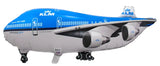 KLM flygplanfolieballong 95x45cm - Folieballong