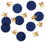 Confetti Elegant True Blue 25 år - 25 gram - Konfetti