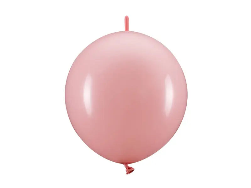 Länkbart Ballonger 33 cm ljusrosa 20-pack