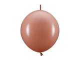 Länkbart Ballonger 33 cm dusty rose 20-pack