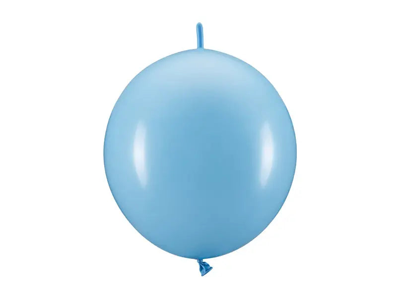 Länkbart Ballonger 33 cm ljusblå 20-pack