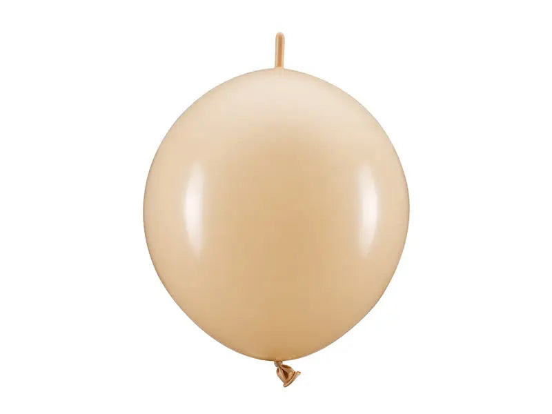 Länkbart Ballonger 33 cm nude 20-pack