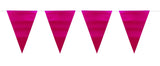 Magenta Metallic Matte Bunting - 6 meter - Girlang