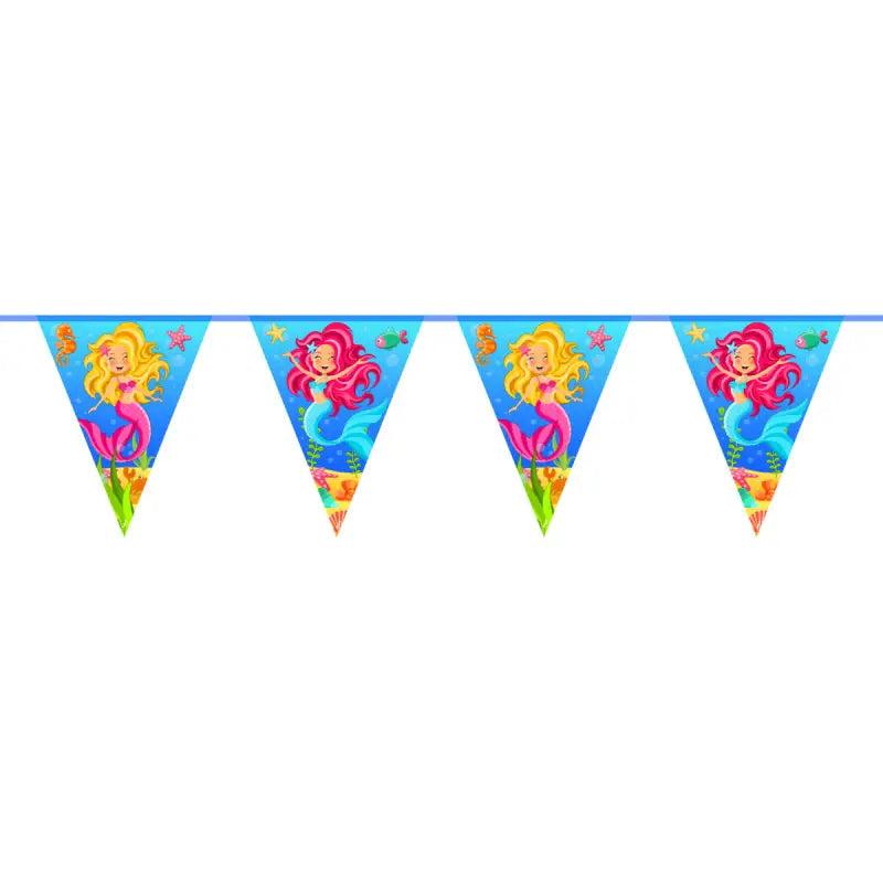 Mermaid Bunting - 10 meter - Girlang