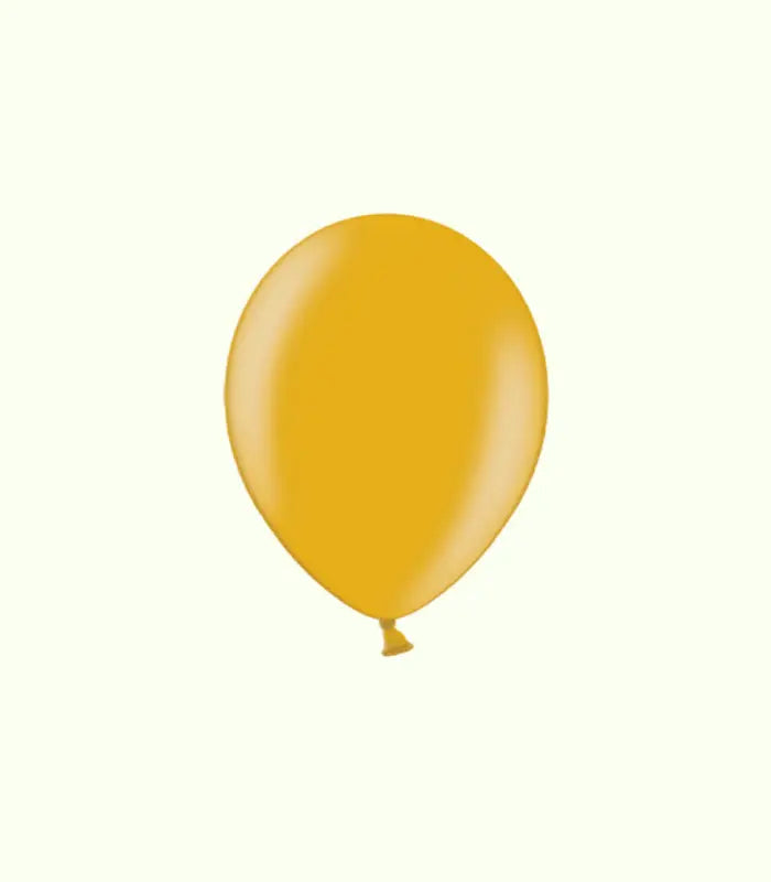 Ballonger i guld metallic som blir ca 30 centimeter när de är uppblåsta och kommer i 10-pack. Passar utmärkt till eleganta fester.