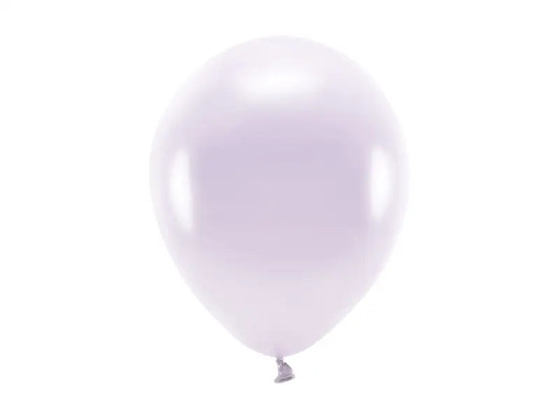 Metallic Eco Ballonger lila 100-pack