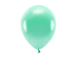 Metallic Eco Ballonger mörk mint 100-pack