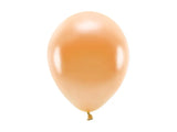 Metallic Eco Ballonger orange 100-pack