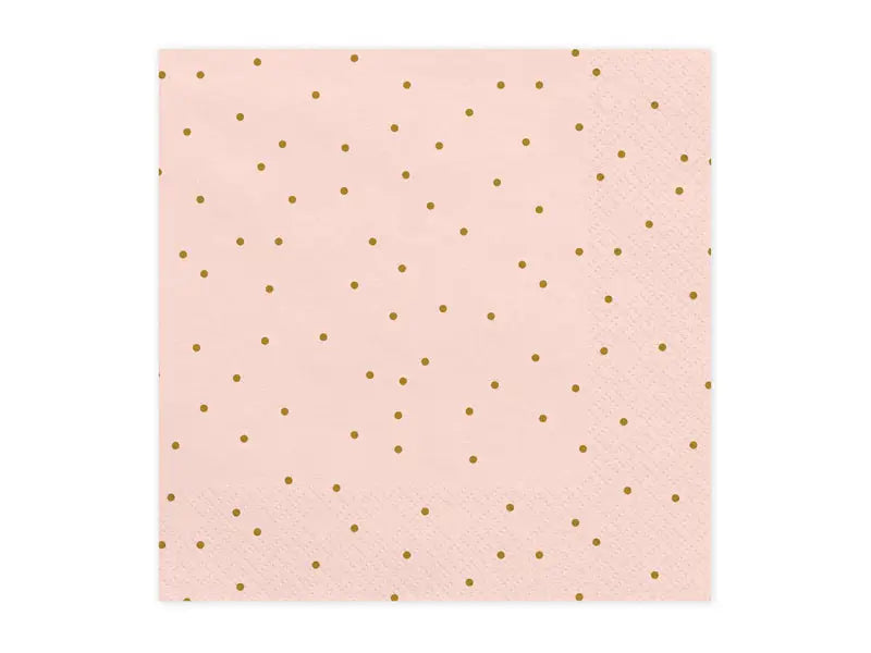 Napkins Dots 33x33 cm (1 pkt / 20 pc.)