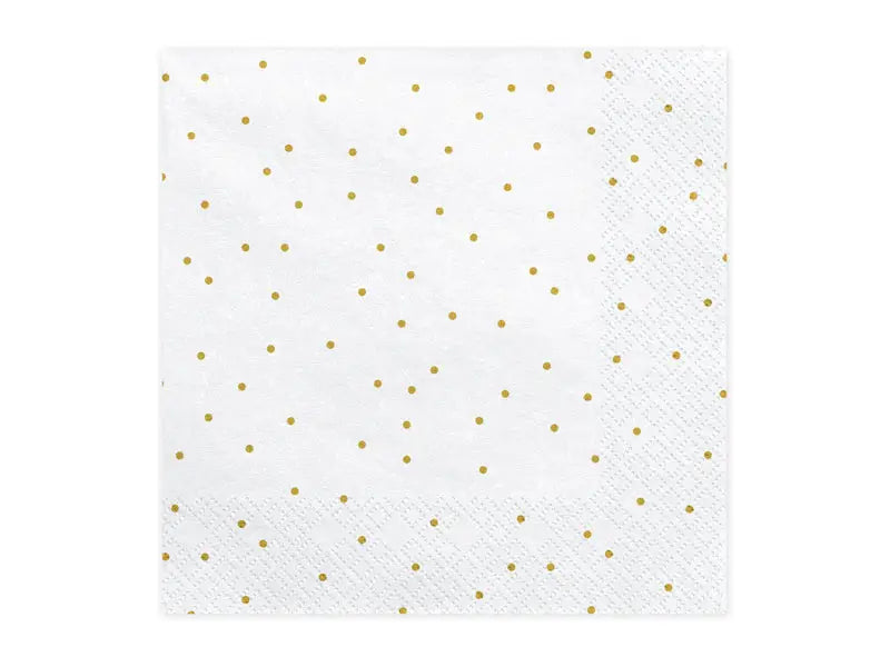 Napkins Dots 33x33 cm (1 pkt / 20 pc.)