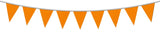 Orange Bunting - 10 meter - Girlang