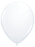 White Metallic Balloons 30cm - 50 pieces - Ballonger