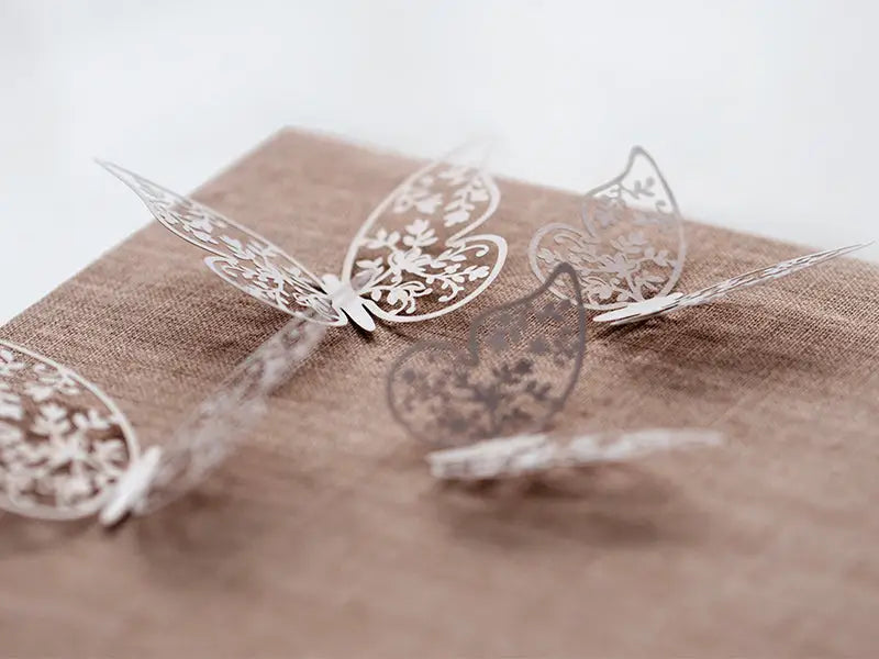 Paper Decorations Butterfly 8 x 5cm (1 pkt / 10 pc.)