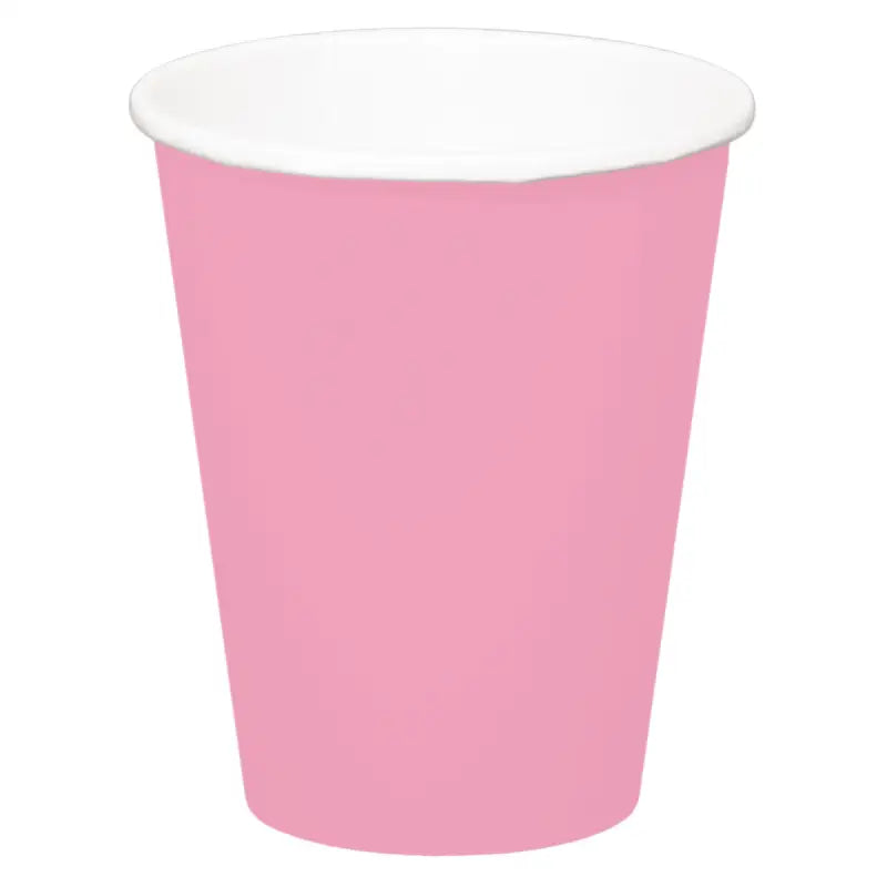 Pappersmug - Baby Pink - 350 ml - 8 stycken - Pappersmuggar