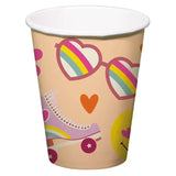 Pappersmug - Boho Girlz - 250 ml - 8 stycken - Pappersmuggar