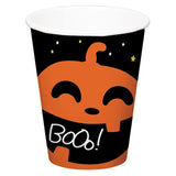 Pappersmug - ’Booo!’ - Halloween BoOo! - 250 ml - 6 stycken - Pappersmuggar