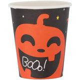 Pappersmug - ’Booo!’ - Halloween BoOo! - 250 ml - 6 stycken - Pappersmuggar