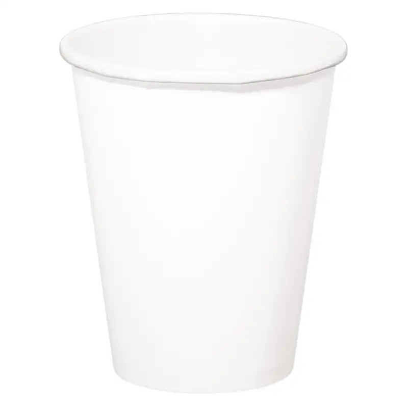 Pappersmug - Vita - 350 ml - 8 stycken - Pappersmuggar