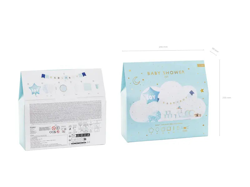 Party decorations set - It’s a boy (1 pkt / 49 pc.)