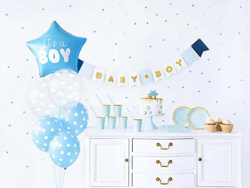 Party decorations set - It’s a boy (1 pkt / 49 pc.)