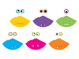 Partyhattar Monster mix 16 cm 6-pack