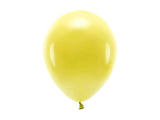 Pastell Eco Ballonger mörkgul 100-pack