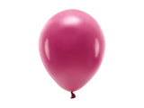 Pastell Eco Ballonger mörkröd 100-pack