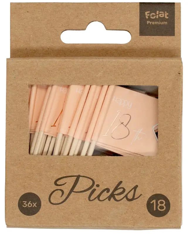 Pickers Elegant Lush Blush 18 Years - 36 stycken - Pickers