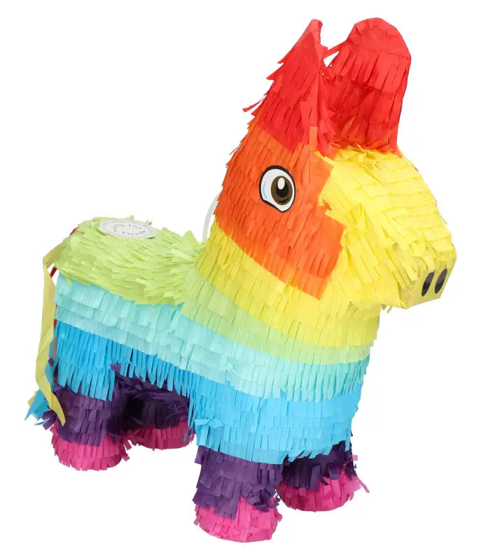 Pinata åsna Rainbow Bday - 35x39cm - Piñata