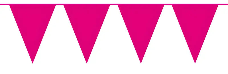 Plain Magenta Bunting XL - 10 meter - Girlang