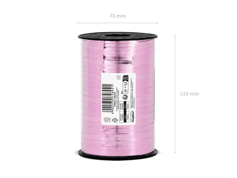 Plastband rosa 5 mm / 225 m