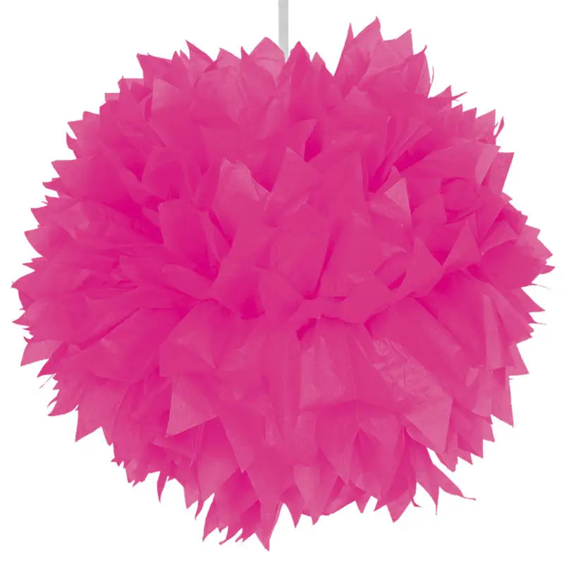 Pompom magenta - 30 cm - Pompom