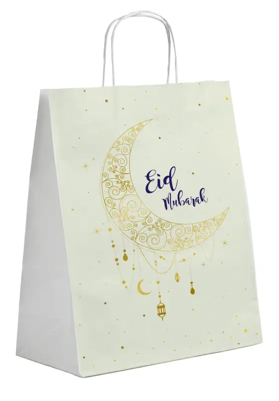 Presentpåsar ’Eid Mubarak’ - 20 x 10 x 27 cm - 6 stycken - Presentpåsar