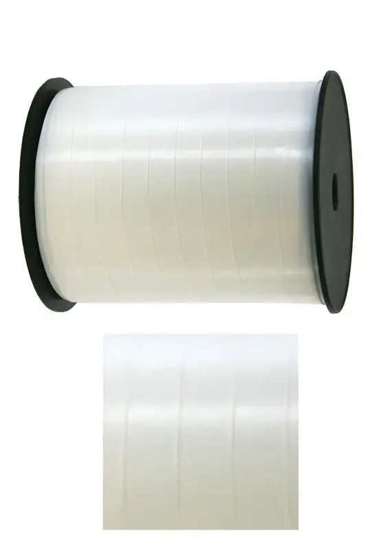 Elfenbensvitt band - 250 meter - 10 mm - Band