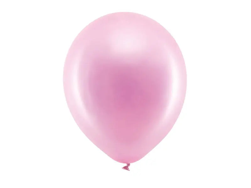 Rainbow Ballonger 30cm metallic rosa