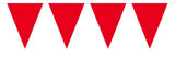 Red Mini Bunting - 3 meter - Girlang