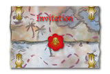 Red Pirate Pirate Invitations - 8 stycken - Inbjudningar